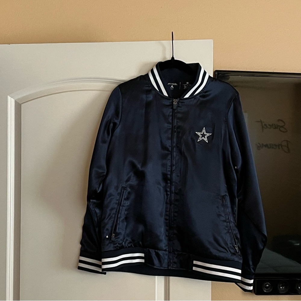 Dallas Cowboys Antigua Bomber Jacket